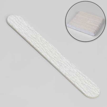 File - EVERTICAL “Classic”, on a wooden basis, abrasiveness 180, 10 cm, packing 50 pcs, color gray-1