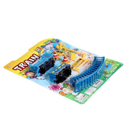 Railway Train, works from batteries-9