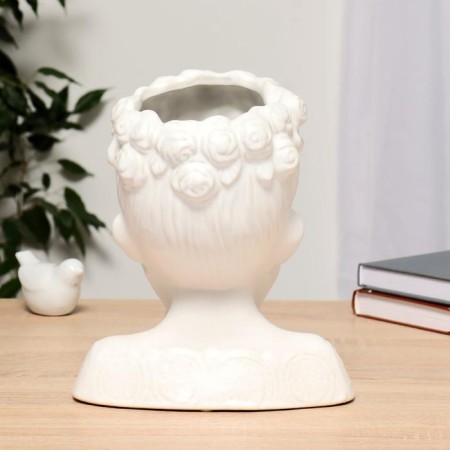 VAZ Ceramics "Inspiration" D-9 cm, 21x12x25 cm, white-1