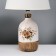 Table lamp with lampshade Risalux "Cindy", E14, 40 W, 22.5 × 22.5 × 37 cm