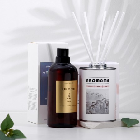 Set of Diffusor Aromatic "Aromame", Argentine sweet orange 500ml round bank-9