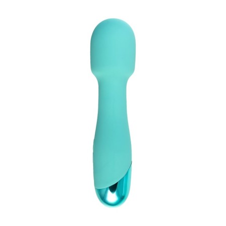 Vibrator "Dryuchka-Help", silicone, mint, 18.5 cm-6