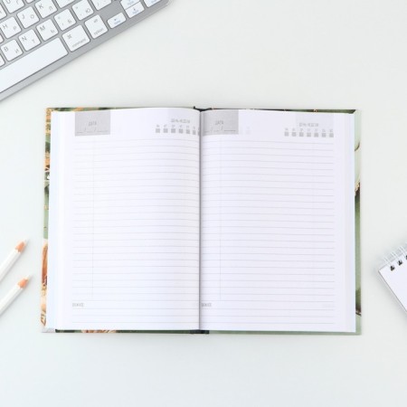 Golden Teacher Gift Set: A5 Diary, 80 sheets, planing, pen, paper block-3