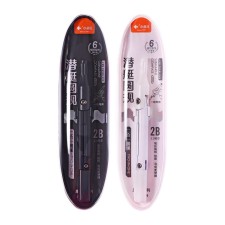 Metal circus 120mm with a cap, in a plastic pencil case