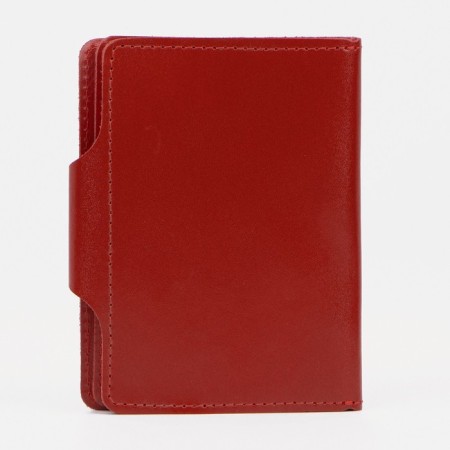 Cover for autoDocations and passports, on the button, the color scarlet-1