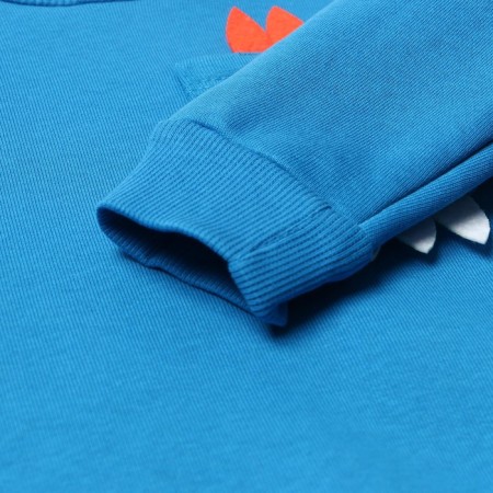 Costume for boys (sweatshirt, pants), I am beginning, blue color, height 104 cm-3