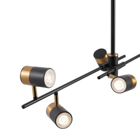 Suspended lamp 35W, 6xgu10, 72.5x96.5 cm, black-4