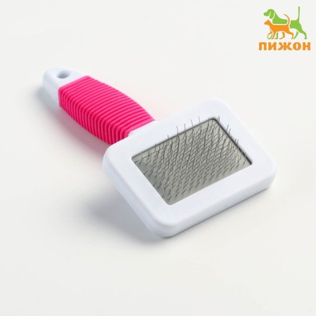 Pucumor "RIF" without drops with a rubber pen 7 x 14 cm, pink-white