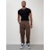 Male jeans, size 52, brown color