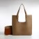 Women's bag-bag on a magnet, cosmetic bag, beige color