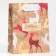 Craft vertical “Golden hoof”, S 12 x 15 x 5.5 cm, New Year
