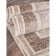 Rectangular carpet Karmen Hali Armina, size 80x150 cm, color Brown/Brown