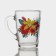 Glass Glass "Tropical Flowers", 300 ml, MIX drawing