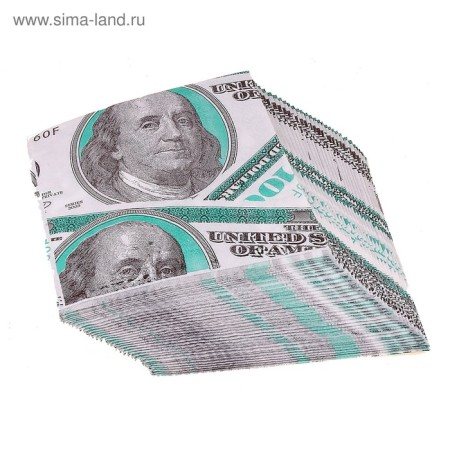 Souvenir napkins "Back of bucks", 2 layers, 25 sheets, 33x33 cm-2