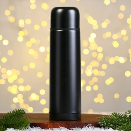 New Year. New Year's set “Let everything be rang”, a thermos 500 ml, a mug 2 pcs-3