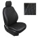 Autoshekhly for Kia Rio X-Line, (40/60), 2017-n, rhombus, eco-leather, set