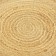 June carpet round with white inserts Ethnic, size 90 cm