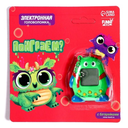 Electronic game “Play?”, 168 characters, mixtures, on a blister-11