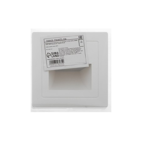 Built -in lamp, for stairs, 1.5 watts, 60 lm, 6500k, IP20, 220 V, white light-4