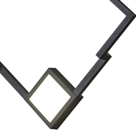 Wall lamp Mantra Boutique, Led, 1370lm, 3000k, 400x75x400 mm, black color-1