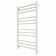 Electric heated towel rail Grois Alex, 500x1000 mm, 12 crossbars, lower, white
