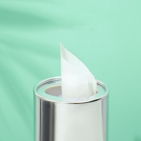 Napkins in a tube 50 pcs, 2 layers "silver"-2
