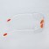 Open -type protective glasses transparent