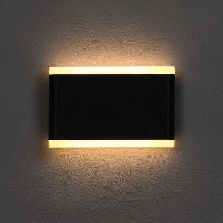Facade lamp "Glover", FSD-078, 10 W, 3000K, IP65, 220 V, plastic, black-2