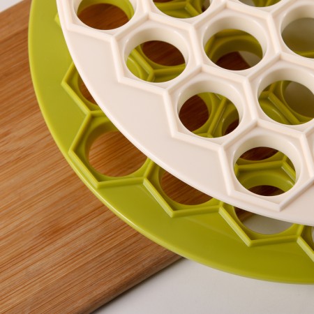 Dumplings, 37 cells, d = 24.5 cm, color mix-4