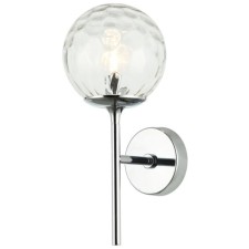 Wall lamp STILFORT 2119/09/01W Stely, 1x40W, E14, 150x150x340 mm, chromium color