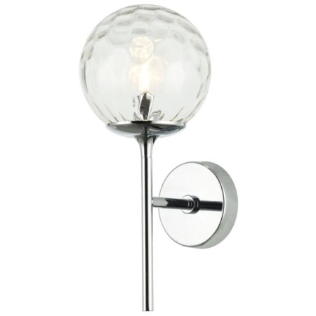 Wall lamp STILFORT 2119/09/01W Stely, 1x40W, E14, 150x150x340 mm, chromium color