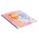 Universal diary for grades 1-11, "Anime. Girl (pink tones)", integral (flexible) cover, matte lamination, selective varnish, 40 sheets