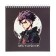 Sketchbook 190 x 190 mm, 60 sheets on the crest "Anime Boy", covered cardboard, solid substrate, block 100 g/m²