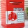 Piggy bank Plastic for coins and bills "safe" code castle, sound 3AA MIX 19.5x12.3x13 cm