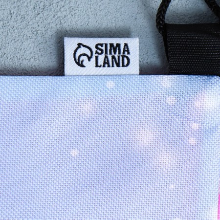A bag for shoes with a reflective element "Rainbow unicorn" 30 x 40 cm-9