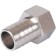 Stout SFT-0066-001218, 1/2 "x 18 mm, internal thread, nickelled brass