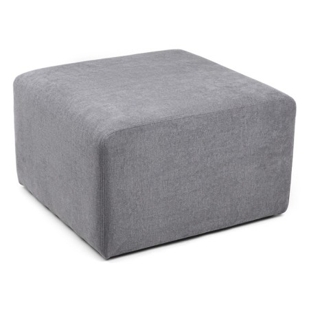 Pouf "Warsaw" Velur Happy 996 Gray 70x68x45