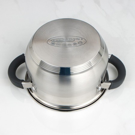 Irida pan 1.9 l, d = 16 cm, glass cover, capsule, induction-3