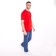 Male jeans, blue color, size 33 (48-50)