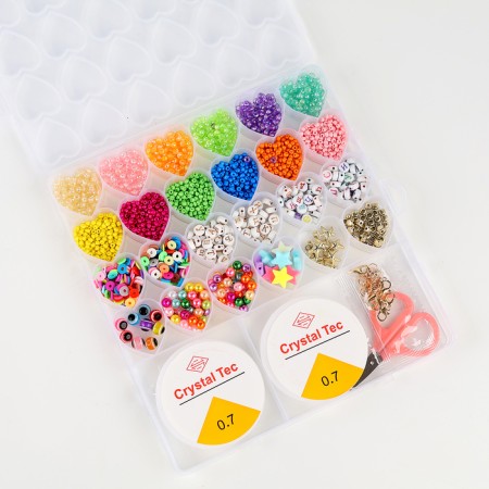 Jeweling from beads "Heart"-2