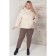 Women's jacket, size 60, beige color
