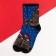 New Year. New Year's socks KAFTAN "Bear" Size 41-44 (27-29 cm), Blue color