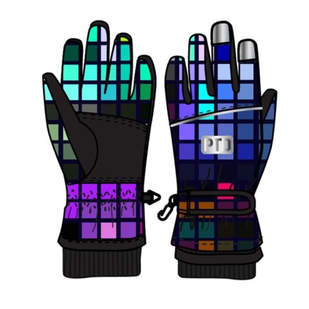 Gloves for a girl, size 16-3