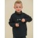 Jumper for boys, height 104 cm, black color