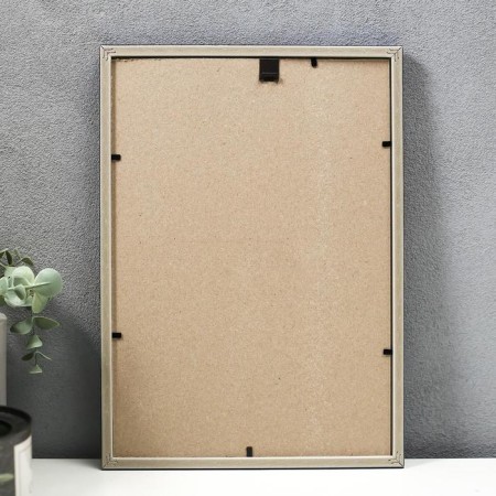 Photo frame plastic 21x30 cm, bright blue (plastic screen)-2