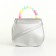 Baby bag on a valve, silver color
