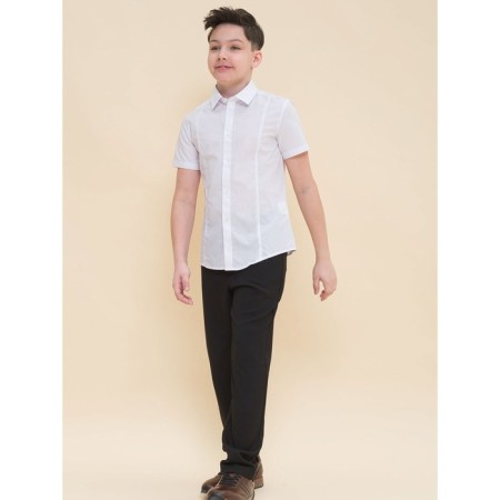 Surchachka upper for boys, height 128 cm, white color-5