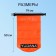 Yugana a herringle, PVC, waterproof 10 liters, one belt, orange