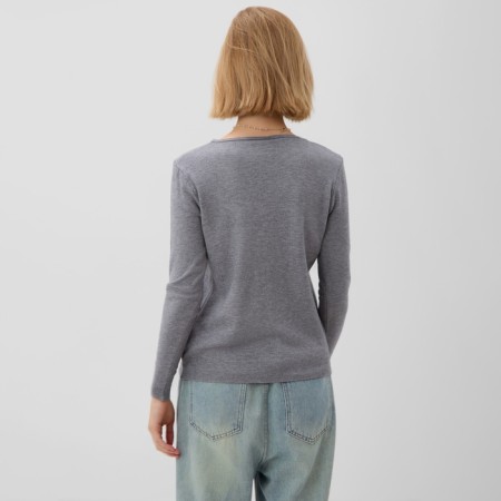 Female jumper minku, gray color, rr 42-44-3