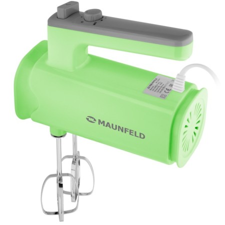 Mixer Maunfeld MF-331GR, manual, 300 W, 8 speeds, 4 nozzles, green-3